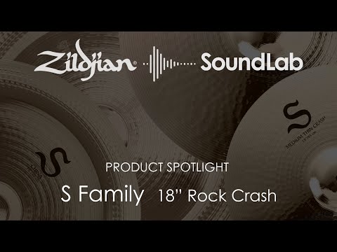 Демонстрация звучания тарелки Zildjian 18" Crash S18RC
