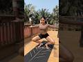 When Rashmikamandanna Nailed Her Workout Shorts Bollywood Actress Workoutmotivation Yoga
