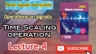 Time Scaling operation | Basic signals and system 🙋 #signalsandsystems#aktu#trending #signals#system