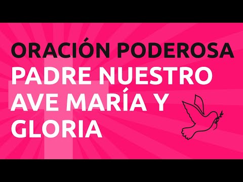 ❤️Our Father, Hail Mary and Glory Be - Let us pray together