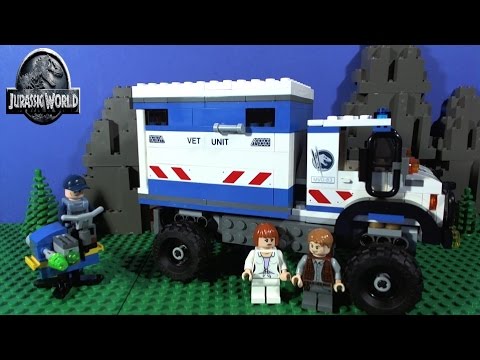 Vidéo LEGO Jurassic World 75917 : La destruction du vélociraptor