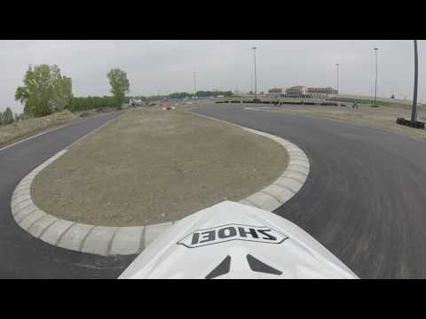 2017.04.22 Más nézetből a Kecskeméti pálya Supermoto nyomvonala.