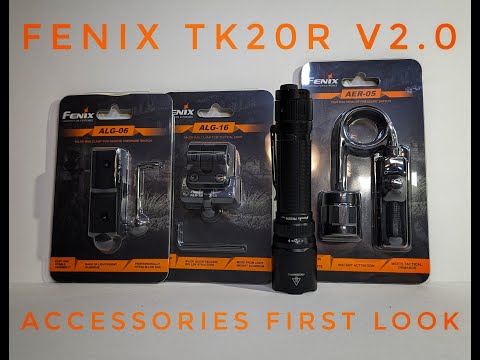 Fenix TK20R V2.0 Accesories First Look