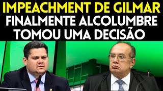 APÓS GRANDE PRESSÃO, DAVI ALCOLUMBRE TOMA DECISÃO PRA CIMA GILMAR MENDES NO SENADO
