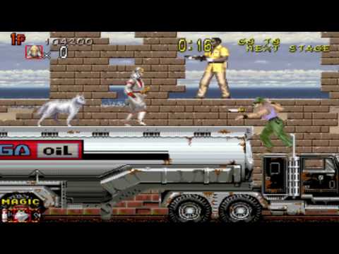 Shadow Dancer arcade playthrough