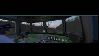 Przejazd z Zgierza do Domaniewic pociągiem TM3 604480