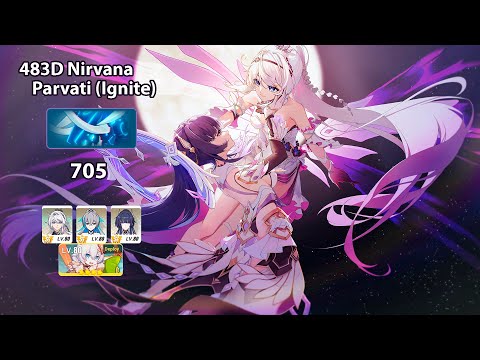 EX Abyss Nirvana D483: Parvati (Ignite) 705 Pts [Honkai Impact 3rd]