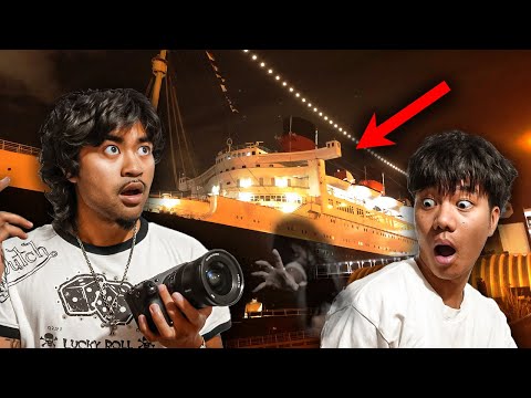 I took my friends to a HAUNTED ship (The Queen Mary) - VLOG #9