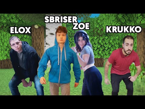 MINECRAFT MA CON I NOSTRI CORPI