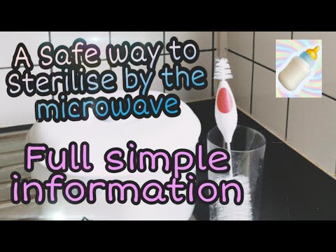 How To Safely Sterilise Using Sterilisers With The Microwave For Baby Bottles And Equipment