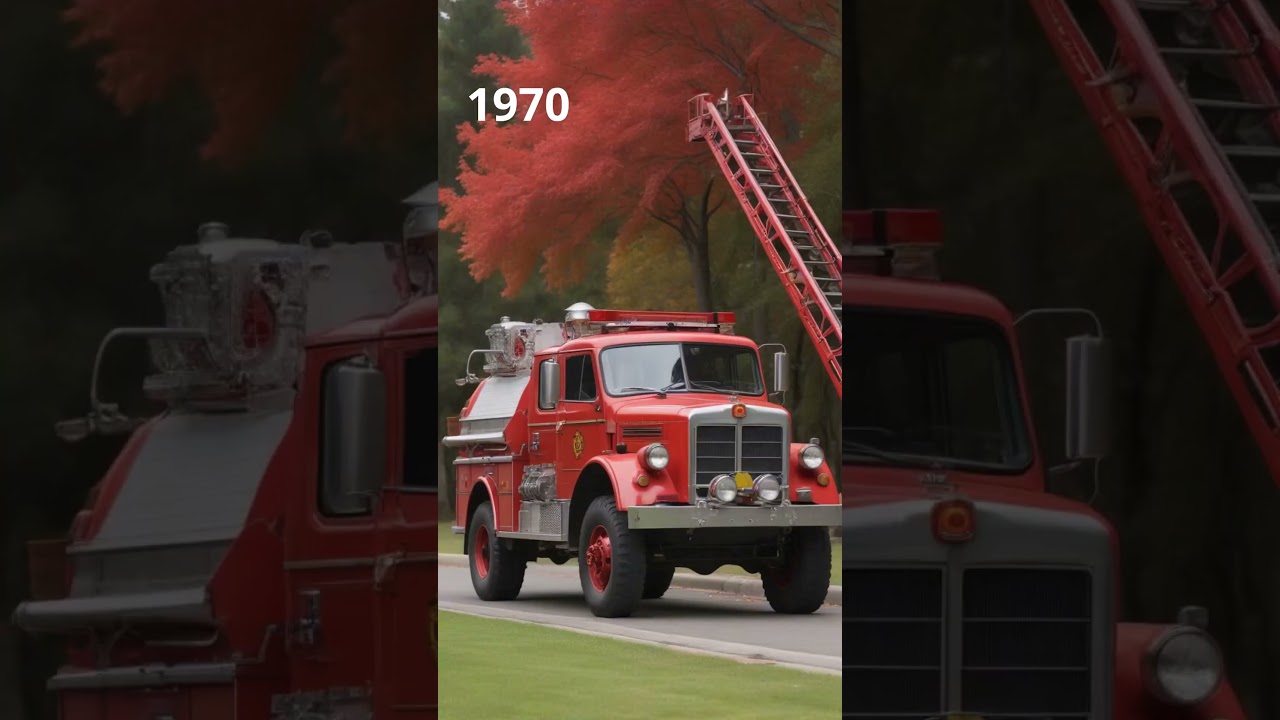 Evolution of Fire Trucks – From Hand-Pulled Pumps to AI Vehicles (1860–2100)