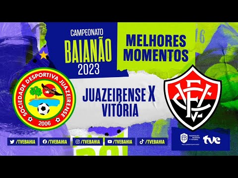 Gols e lances de Juazeirense x Vitória