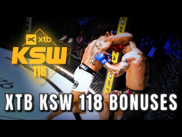 KSW 118 XTB Bonuses | Kuberski, Mircea & Smajić vs Czyżewska Steal Kalisz