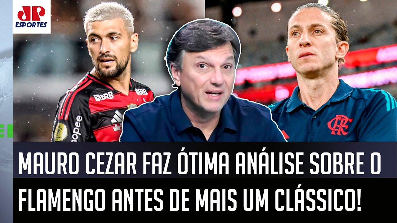 "O Filipe Luís JÁ ADMITIU ISSO! Ele NÃO ESTÁ NADA PREOCUPADO em..." Mauro Cezar ANALISA o Flamengo!