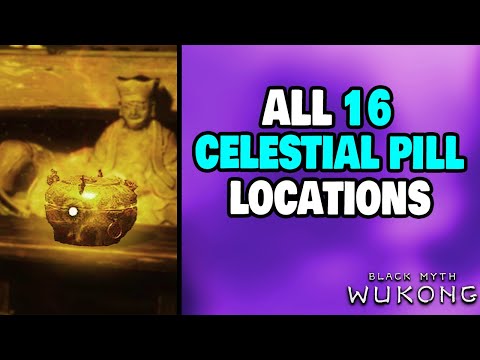 ALL 16 Celestial Pill Locations in Black Myth: Wukong