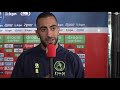 Adil Auassar: 'Tevredenheid overheerst, uitstekende wedstrijd'