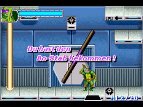 teenage mutant ninja turtles gba cheats