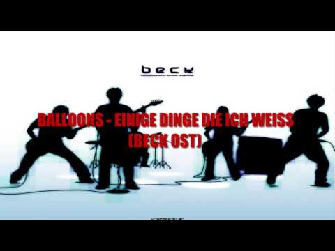 BECK: Mongolian Chop Squad einige Dinge die ich Weiss BALLOONS