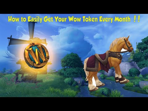 How to Easily Get Your Wow Token Every Month !!!! (WOW BFA 8.3 GOLD FARM)