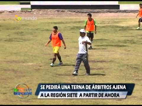 Saetas de Oro pide árbitros de otra región para sus partidos - Tvmundo Deportes 2013
