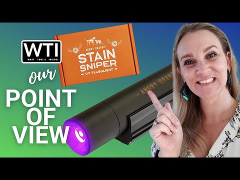 Angry Orange UV Flashlight - LED Black Light - WTI product video review