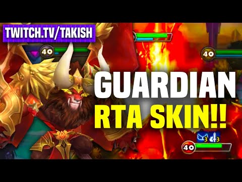 RTA Season 11 Guardian Chimera Skin in G3 Siege!! - Takish Twitch Stream