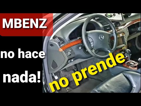 Mercedes benz NO PRENDE - mbenz wont start diagnostic