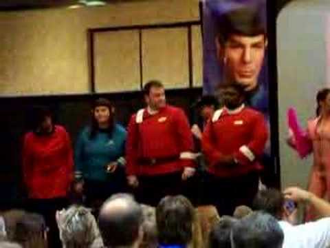 Star Trek Convention Costume Contest part 2 Kahn!