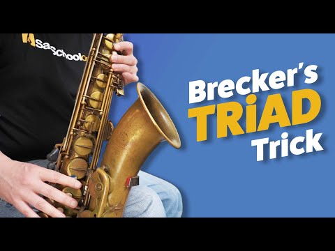 Play better Sax Solos with Triad Pairs
