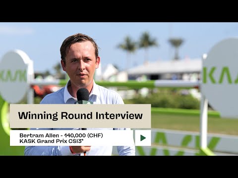 Bertram Allen Wins 140,000 (CHF) KASK Grand Prix CSI3*