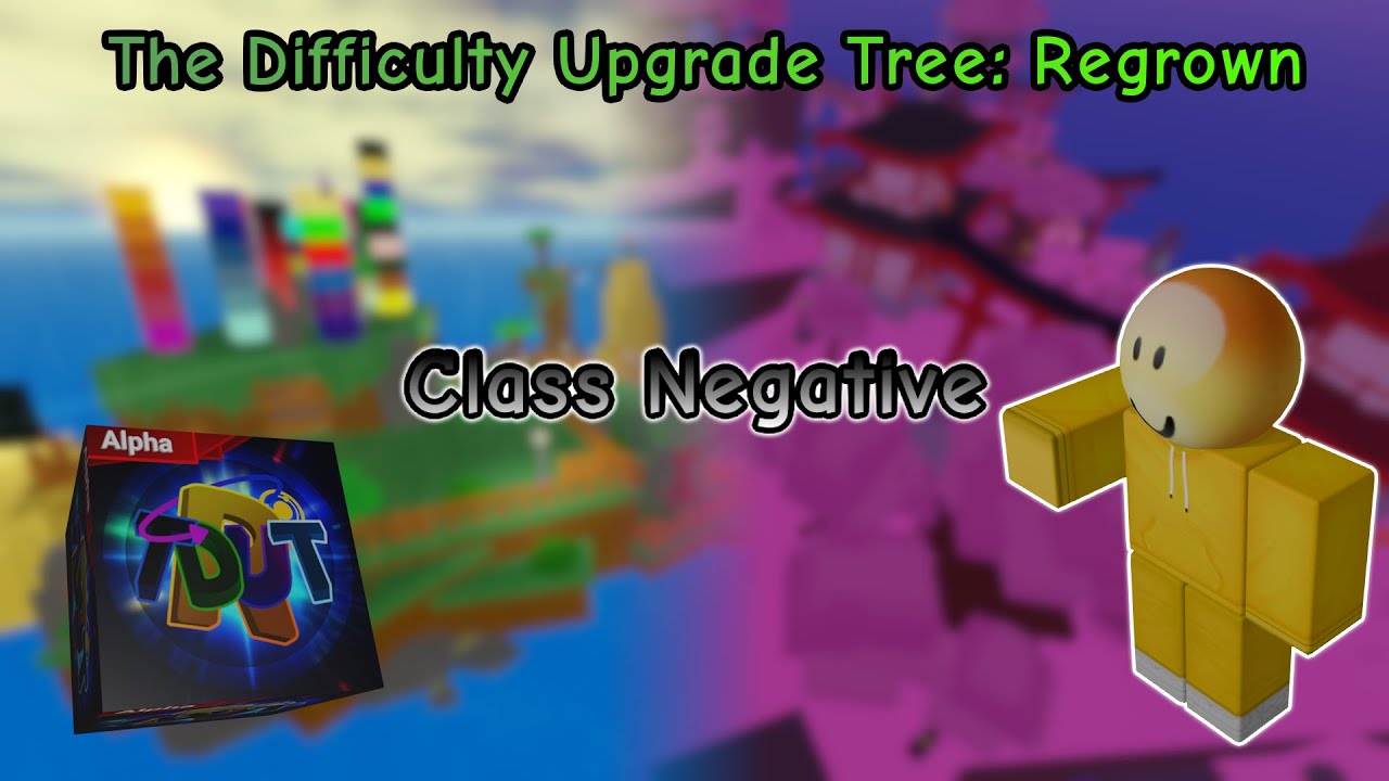 The Difficulty Upgrade Tree: Regrown | Class Negative