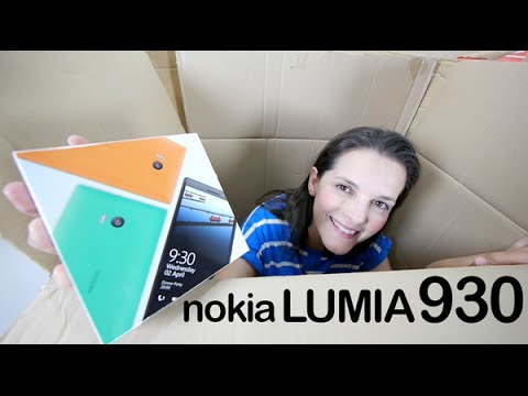 Nokia Lumia 930 unboxing