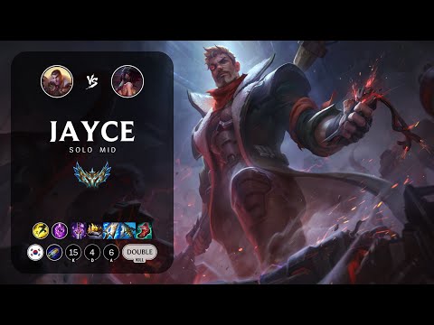 Jayce Mid vs Akali - KR Challenger Patch 14.2