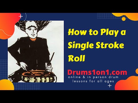 How to play a Single Stroke Roll