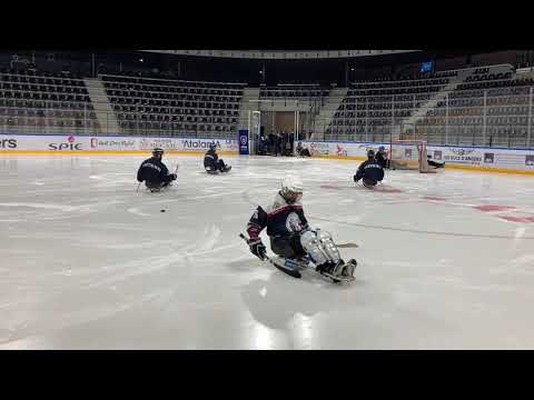 Initiation para-hockey à l'IceParc