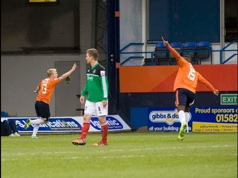 Luton Town 2-0 Wrexham FA Trophy second round 14/12/13