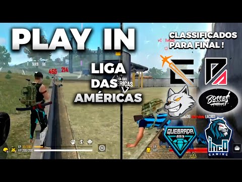 PLAY IN LIGA DAS AMÉRICAS - TROPA E FAZ O P  DERAM SHOW - B4 E BSB ELIMINADAS - PLAY IN LDA - DIA 2