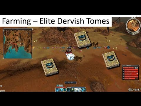 Guild Wars Farming - Bubahl Icehands(Elite Dervish Tome)