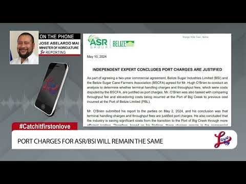 Independent Analysis Reveals Sugar Industry Savings at Port of Big Creek PT 1