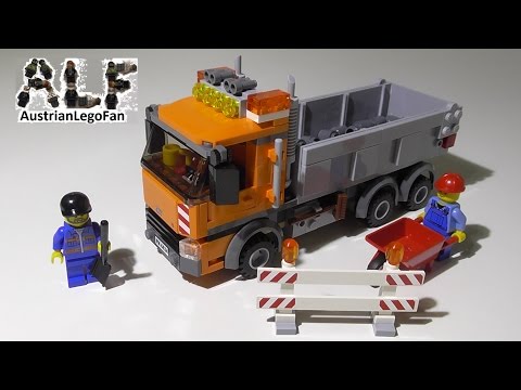 Vidéo LEGO City 4434 : Le camion à benne basculante