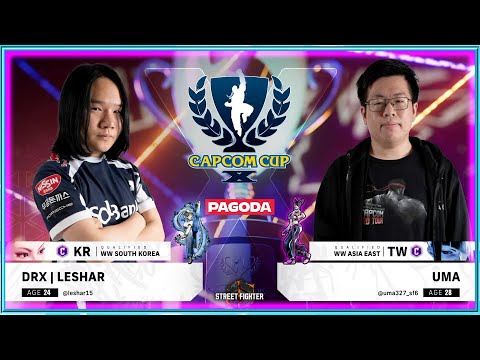 SF6 - LESHAR (CHUN LI) VS UMA (JURY) CAPCOM CUP X - DAY 3   WINNERS SEMI-FINALS - BO5