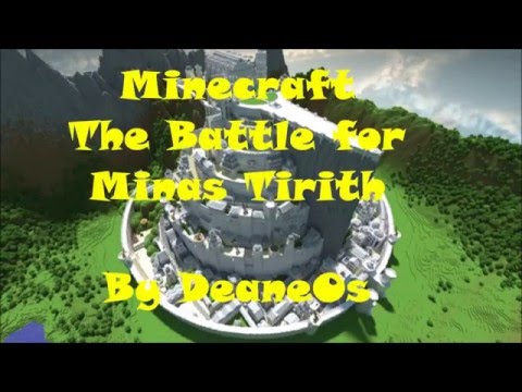 EPIC Minecraft Battle for Minas Tirith! Insane!