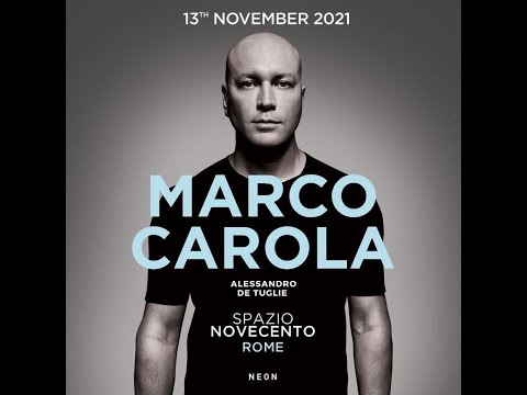 Alessandro De Tuglie @ Spazio Novecento (Rome) Opening Set for Marco Carola   13.11.21