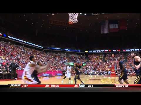 Iowa State's Will Clyburn Incredible Reverse Jam and Alley Oop vs WVU