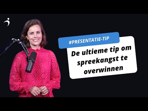 Een belangrijke TIP om spreekangst te overwinnen! | Spreek.nl
