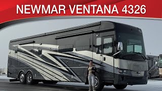 A preview image of the linked video showcasing 2023 Newmar Ventana 4326