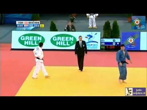 Judo 2013  European Championships Budapest: Tchrikishvili (GEO) - Marijanovic (CRO) [-81kg] final