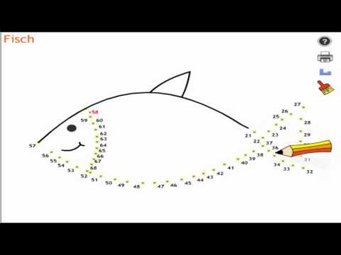 dessin et coloriage : poisson