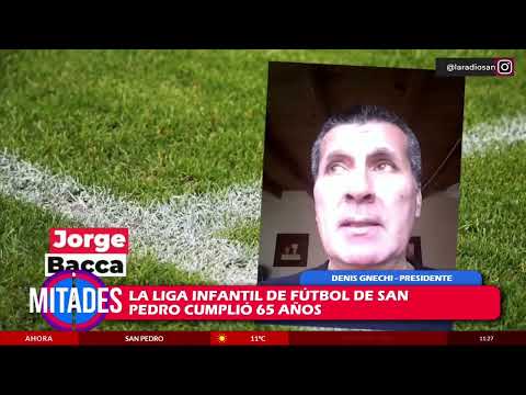65 años de la Liga infantil de fútbol sampedrina