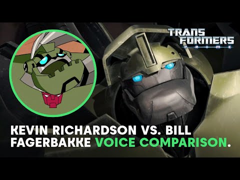 Audio Clips Of Bill Fagerbakke Vs. Kevin Michael Richardson Voicing Bulkhead | Transformers